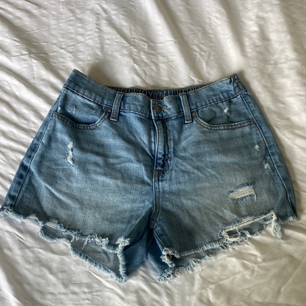 Aerie Jean Shorts with Stretch Waistband